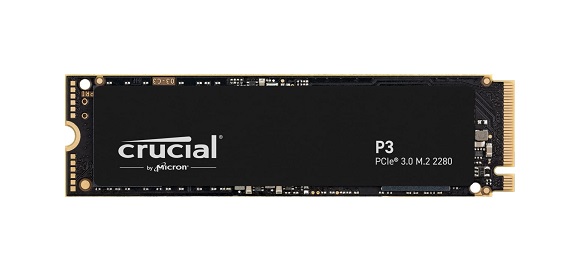 Crucial P3 1TB NVMe SSD