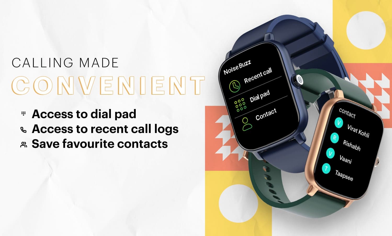 Noise ColorFit Vivid Call Smartwatch