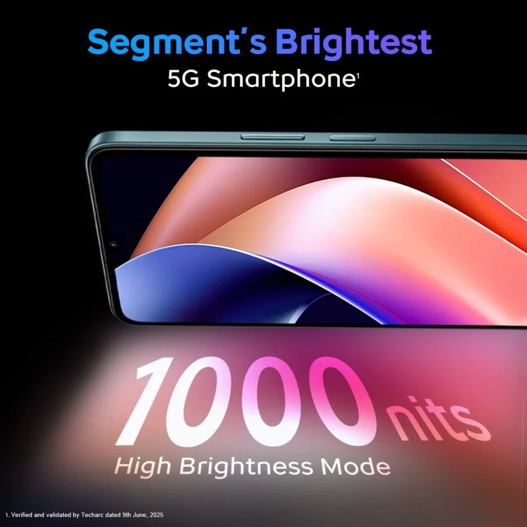iQOO Z10 Lite 5G Brightest