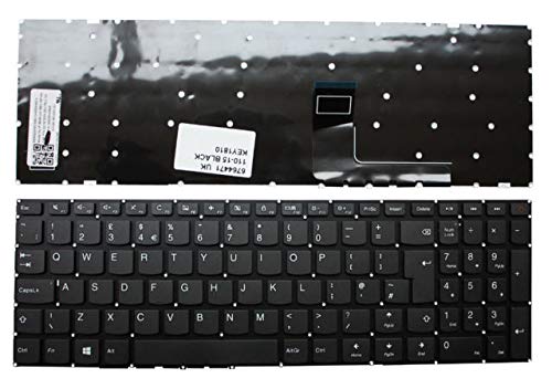 Laptop Internal Keyboard(US) for Lenovo IdeaPad 110-15IBR, 110-15AST P/No. SN20K93009 Black