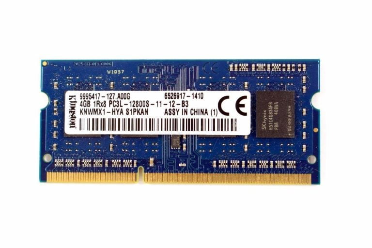 Kingston 4GB PC3L-12800 DDR3L-1600 1600MHz Laptop Memory RAM KNWMX1-HYA
