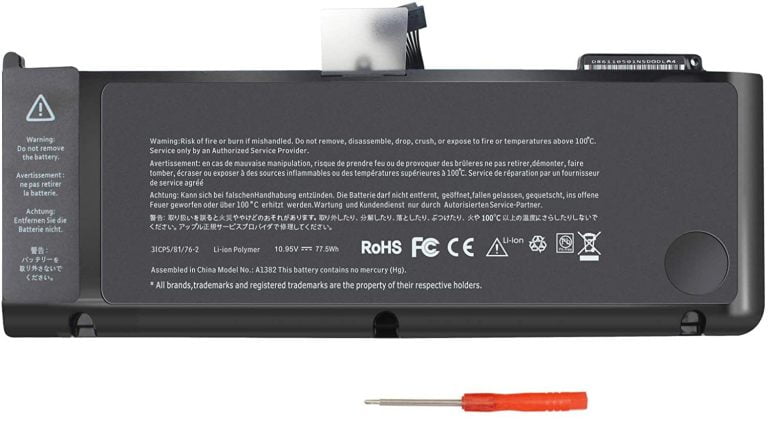 A1382 Battery Compatible for MacBook pro 15'' A1286 (only for Early/Late 2011, Mid 2012) Fit MC721LL/A MC723LL/A 661-5844 020-7134-A