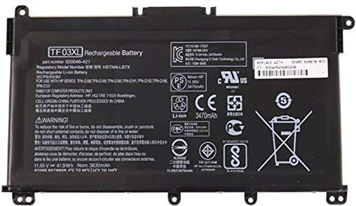 Compatible Battery for TF03XL for Pavilion X360 14-CD, Pavilion 14-BF, 14-BK, 15-CC, 15-CD, 15-CK