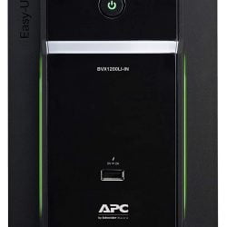 APC Easy UPS BVX1200LI-IN 1200VA / 650W, 230V, UPS System, an Ideal Power Backup & Protection for Home Office, Desktop PC & Home Electronics