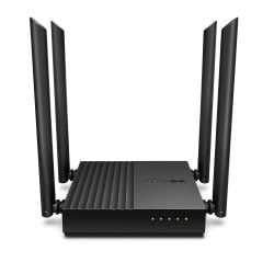 TP-Link Archer C64 AC1200 Dual-Band Gigabit Wi-Fi Router, Wireless Speed up to 1200 Mbps, 4×LAN Ports, 1.2 GHz CPU, Advanced Security with WPA3, MU-MIMO, Beamforming