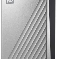 Western Digital WD 2TB My Passport Ultra Portable External Hard Drive, USB-C & USB 3.1, Compatible with PC, PS4 & Xbox with Automatic Backup & Password Protection (Silver,