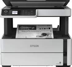 Epson M2140 EcoTank Monochrome All-in-One Duplex Ink Tank Printer (White)