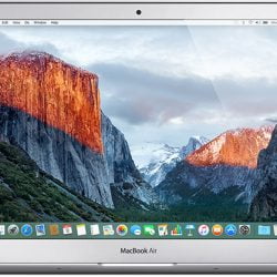Refurbished Apple A1466 2017 MacBook Air Laptop (Intel CORE I5/4 GB/128 GB SDD/13.3”/macOS Catalina)