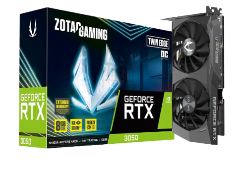 ZOTAC Gaming GeForce RTX 3050 Graphics Card